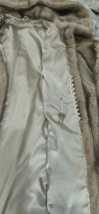 Норковая шуба до колен