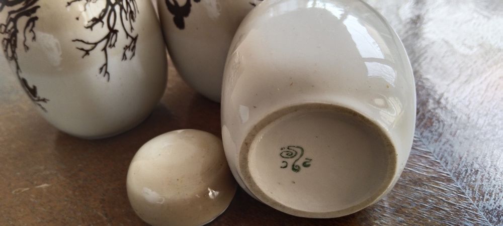 Форфоровые посудочки для специй