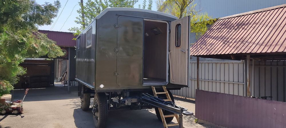 Прицеп КУНГ. Вагончик на колесах.