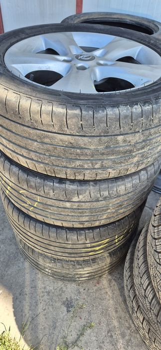 Jante Opel 17 " + cauciucuri de vară  225/50/R17