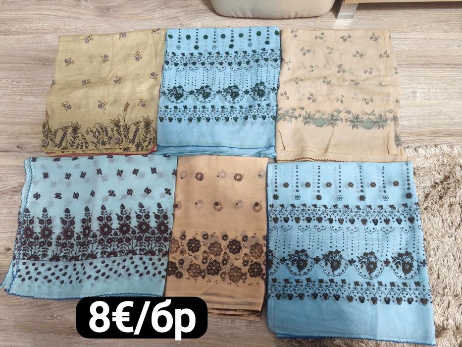 Забрадки със и без бродерия