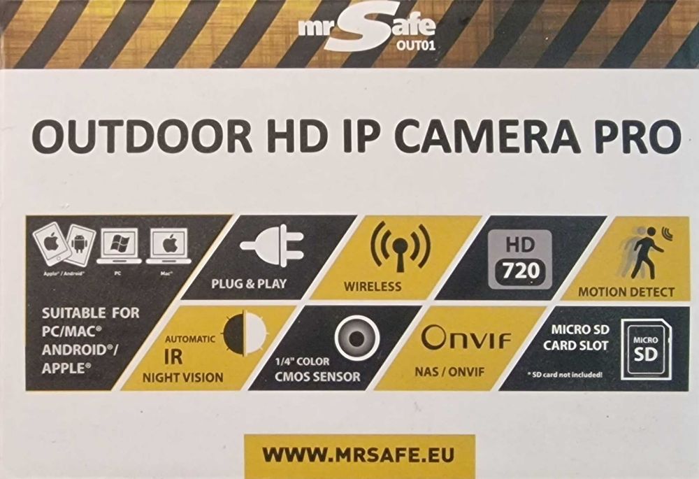 Camera de supraveghere pentru exterior HD