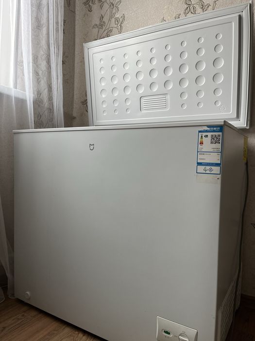 Морозильник белый