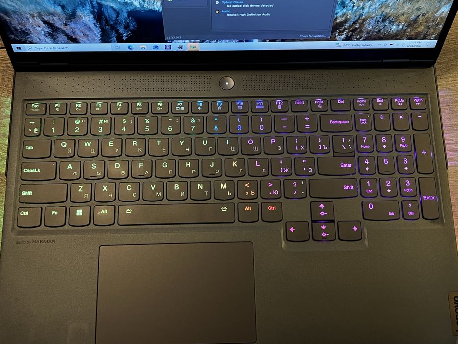 Laptop Gaming Lenovo Legion 7 16ACHg6 AMD Ryzen 7 5800H RTX 3060 16GB DDR4 512GB SSD 2k 165Hz Black