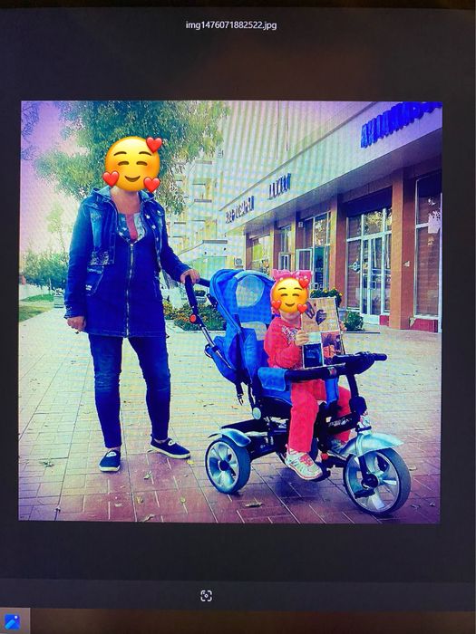 Велоколяска-трансформер из Европы. 5точ. безопас. Музыка. Идеал.