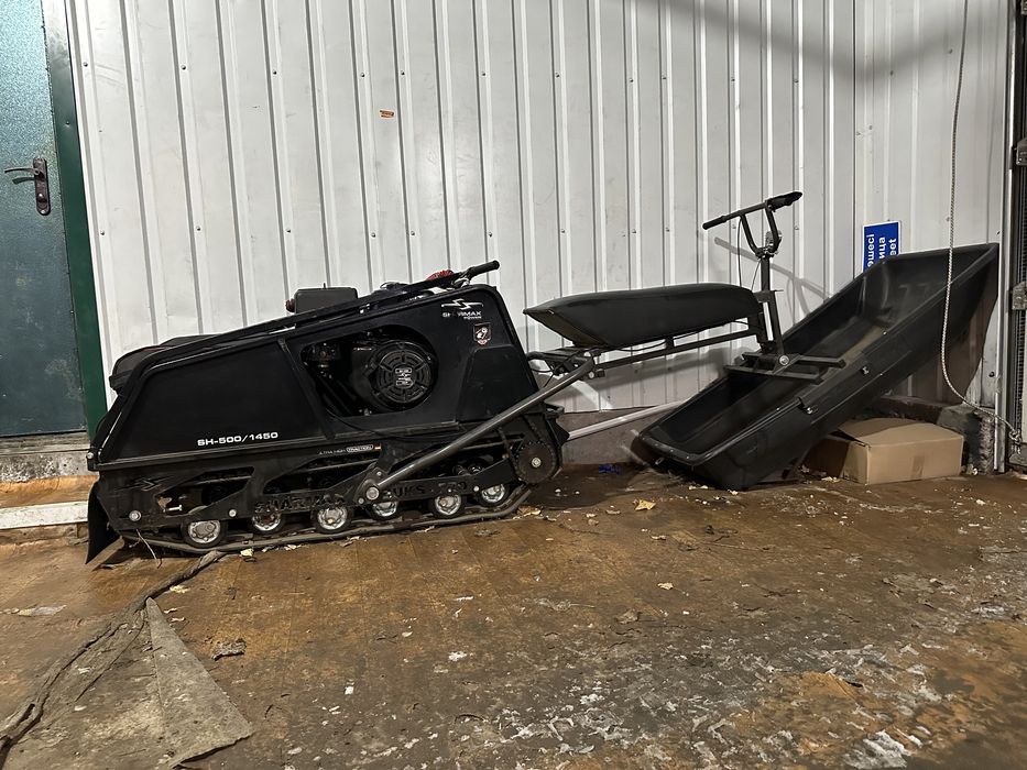 Мотобуксировщик (мотособака)