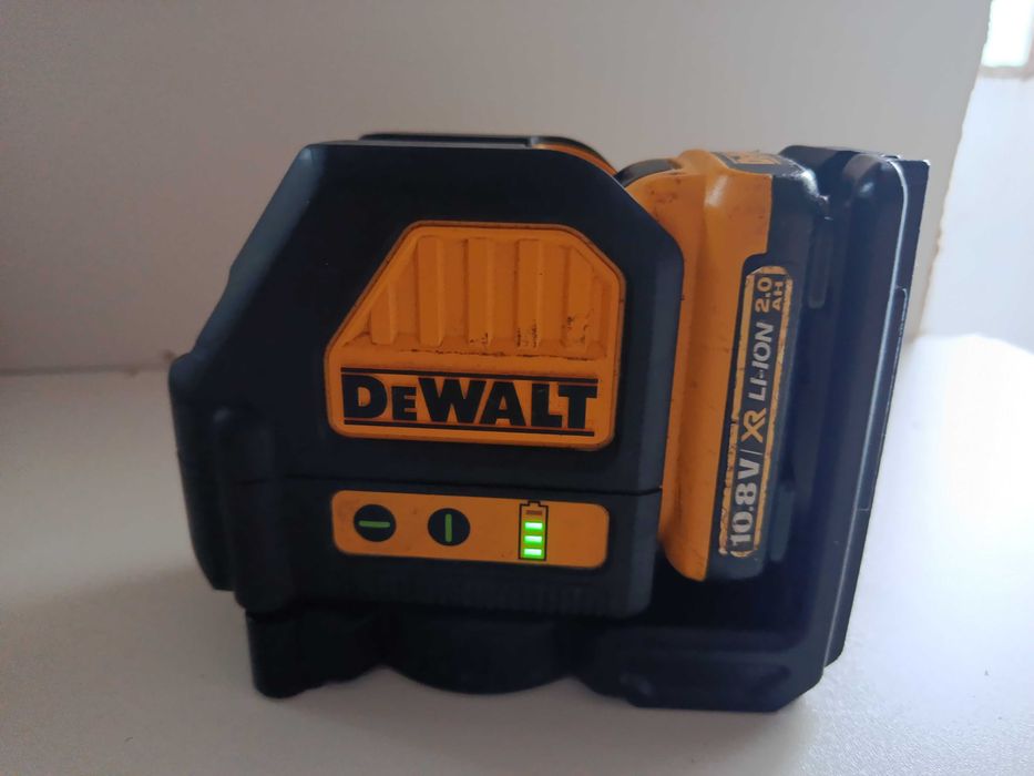 NIVELA Laser VERDE Boloboc DeWalt DCE088G + Filetanta 12V 10.8V sursa
