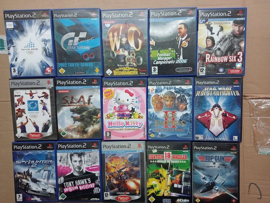 Vand Gt, star wars, si altele ps2