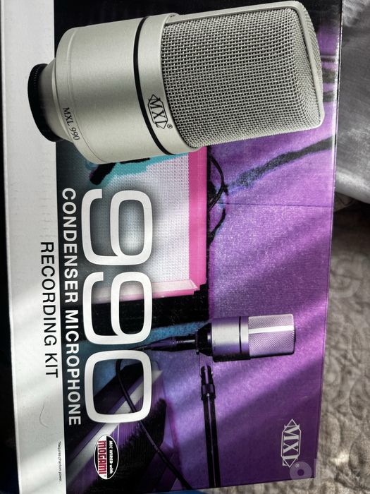 Микрофон студийный MXL 990 новое !
