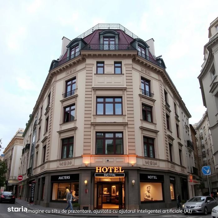 Hotel 61 camere in Centrul Vechi, cu proiect pentru restaurare