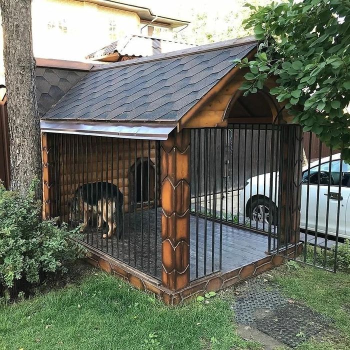 Изготовление на Заказ: будки, вольеры для Собак (чек) разные модели