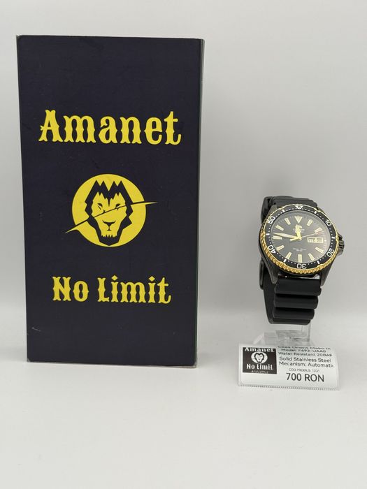 Ceas Orient Automatic 200m Ca Nou , AMANET NO LIMIT.