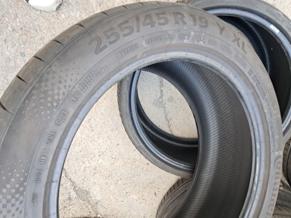 1XAnvelopa second vara 255 45 R19 Continental 6.8mm 2023