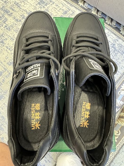 Кожаные полуботинки