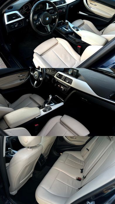 # BMW Seria 3/ F30/ 2015/ Interior alb/ Navi mare NBT/ Km Reali / Fara Daune /