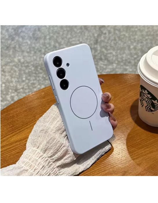 Samsung S25 FE/A56/A36 Husa Magnetica Interior Alcantara