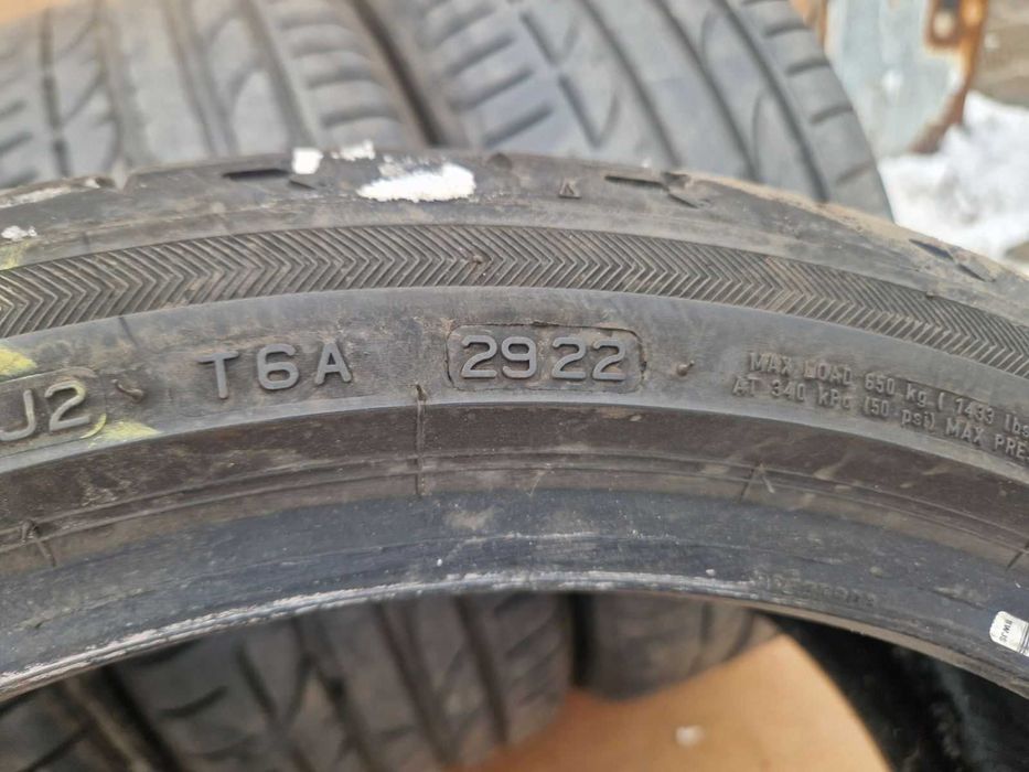 4 Bridgestone R19 225/40 Летни гуми  DOT2922
