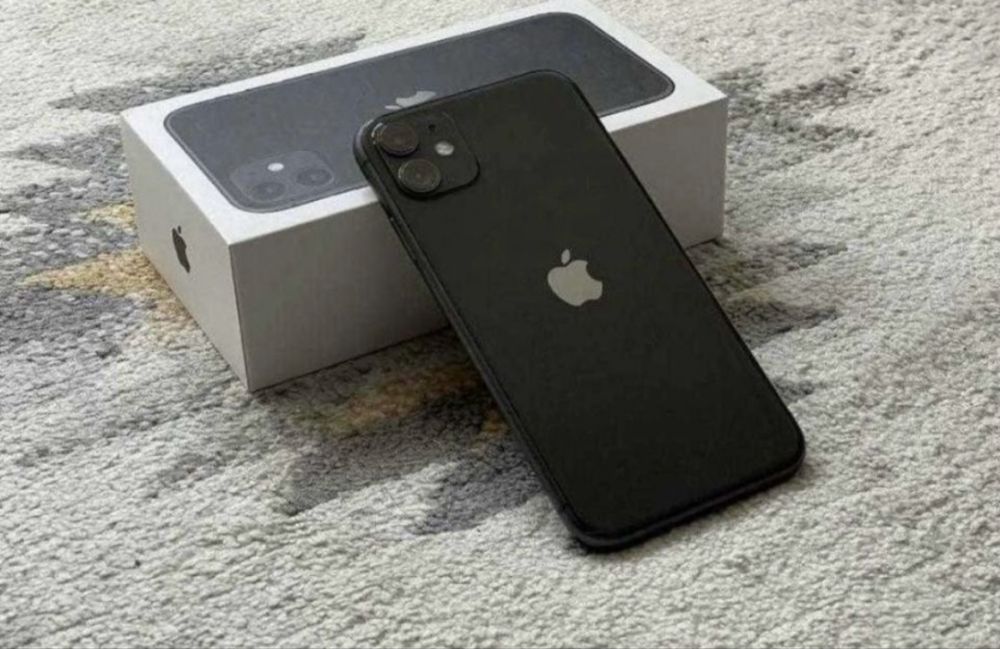 Iphone 11; Black; 64 GB; Impecabil