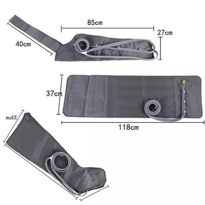 НОВ Пълен Комплект апарат за лимфен дренаж и пресотерапия