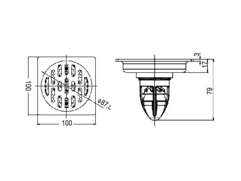 Подов сифон - чисто нов
