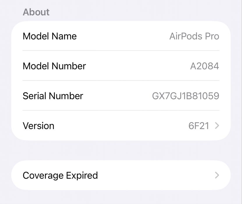 Apple AirPods Pro v1
