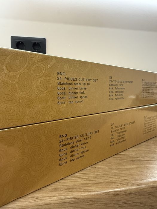 Нов комплект прибори 48 части