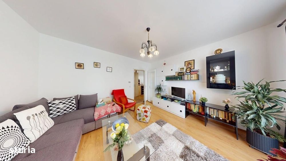 Apartament 2 camere, etaj 2  – Avangarden, Balcon + boxă