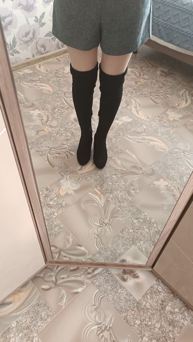 Сапоги осенние ботфорты