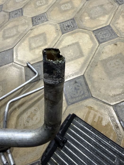 Радиатор печки w202