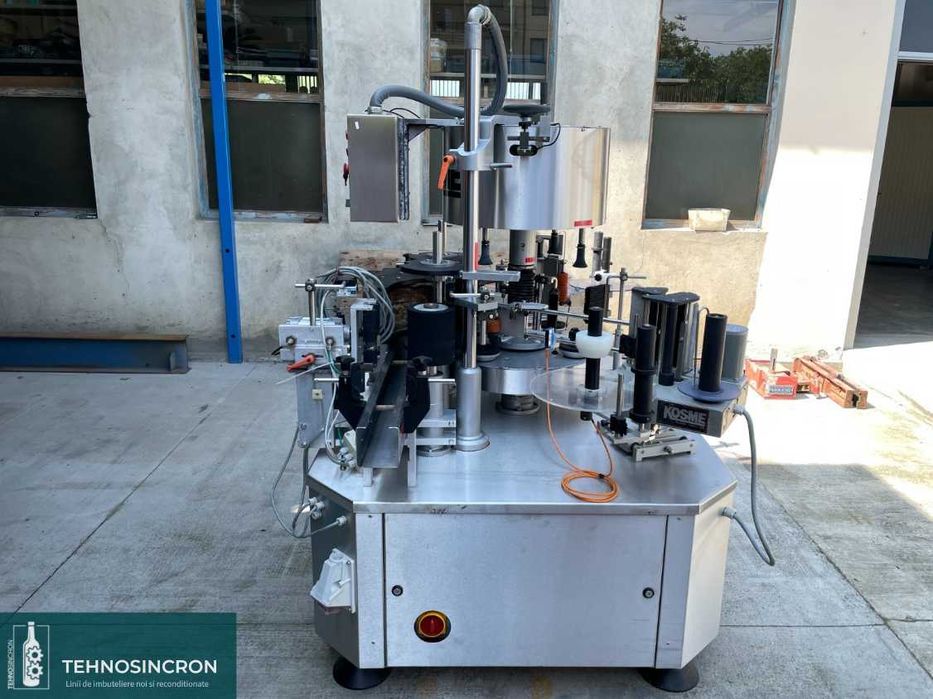 Masina de tichetat - ETICHETA + CONTRAETICHETA - Complet Automata