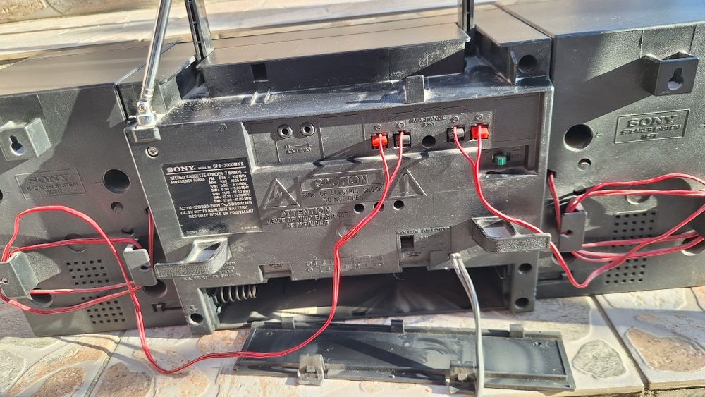 Радио касетофон Сони