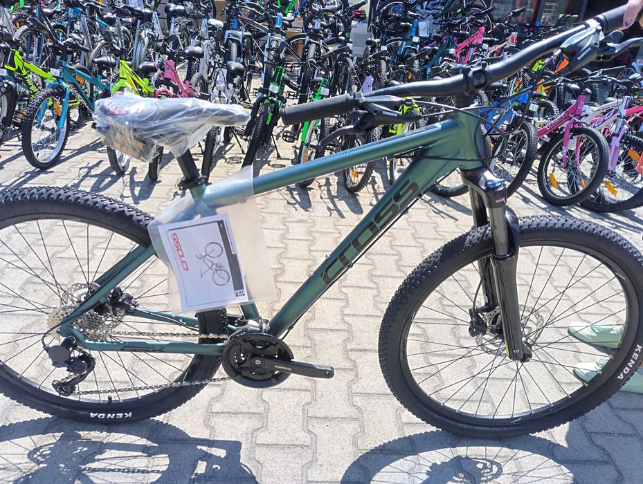 CROSS Велосипед 27.5" GRX 9 зелен