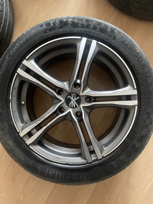 Алуминиеви дажанти с гуми