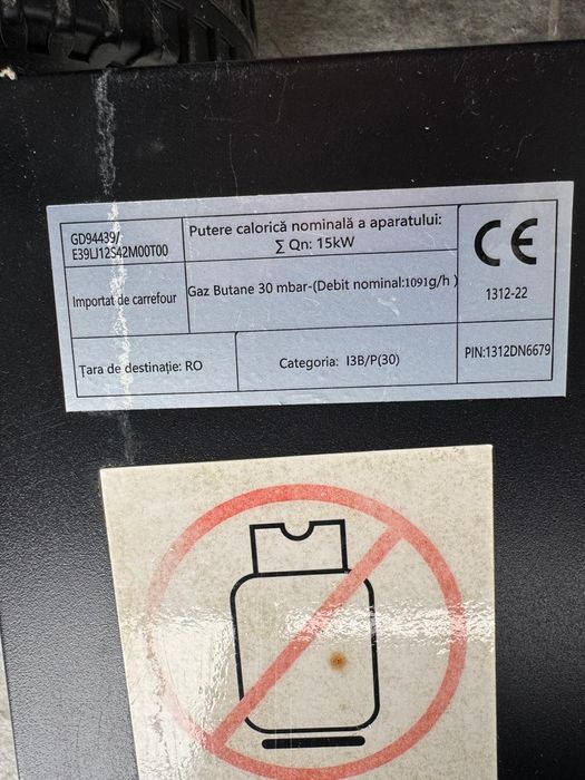 Grătar pe gaz cu 5 arzătoare GD94439 – performanță & robustețe