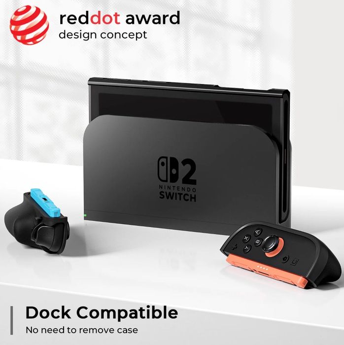 COOWPS P2 Dockable Split Protective Case за Nintendo Switch 2