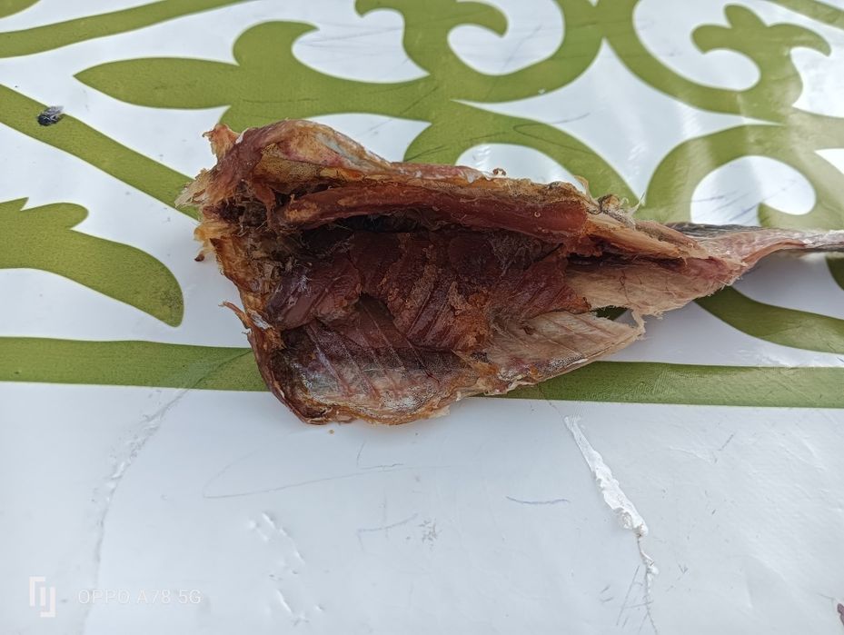 Сушеная рыба. Рыбец