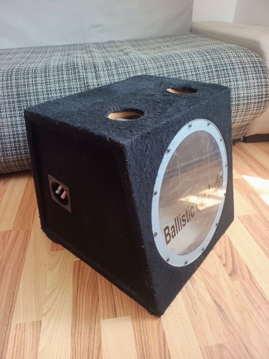 Subwoofer Pioneer TS-W304C (600W) în incintă custom cu vizor (Plexiglas) – Bass puternic