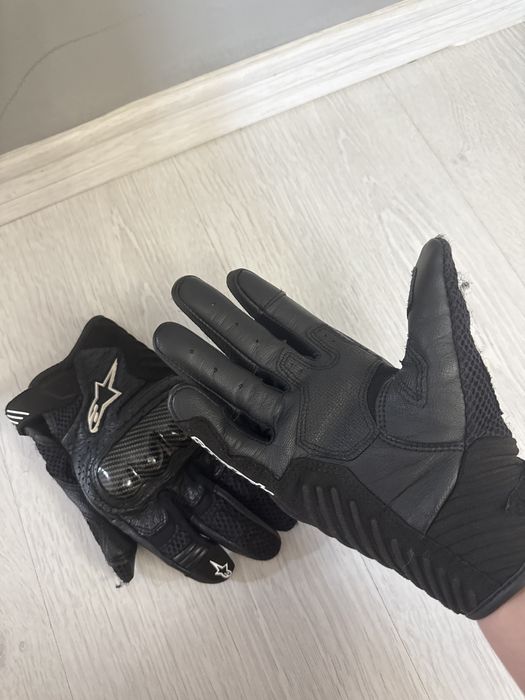 Manusi  Moto Damă Alpinestars SMX-1 AIR V2 BLACK