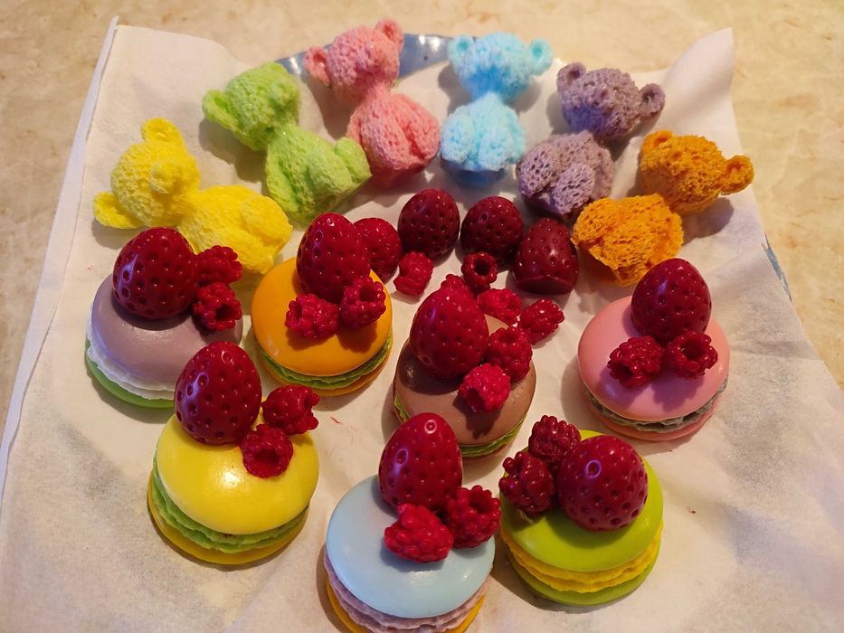 Сапунени изделия цветя и други