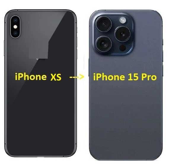 Iphone xs 64гб. в корпус на Iphone 15 pro намален
