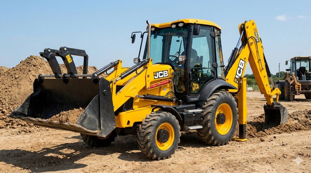 Услуги Эксковатора-погрузчика