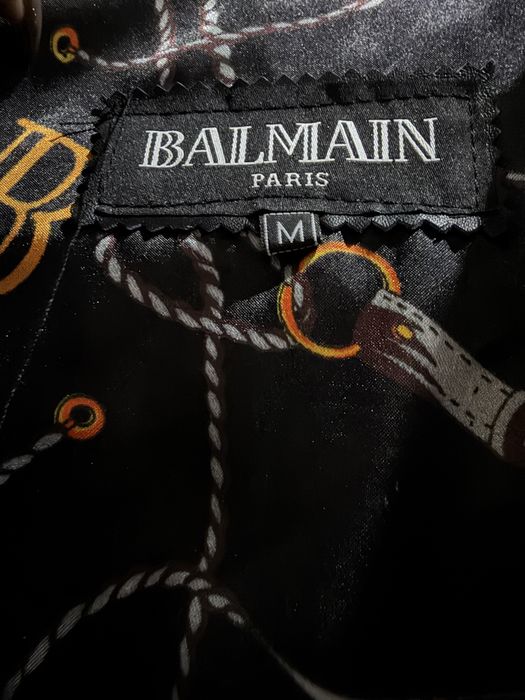 Зимни яке BALMAIN висок клас естествена кожа