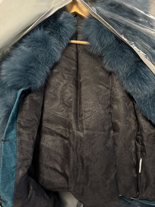 дълъг елек с естествен косъм  - EXCLUSIVE jeans НОВ