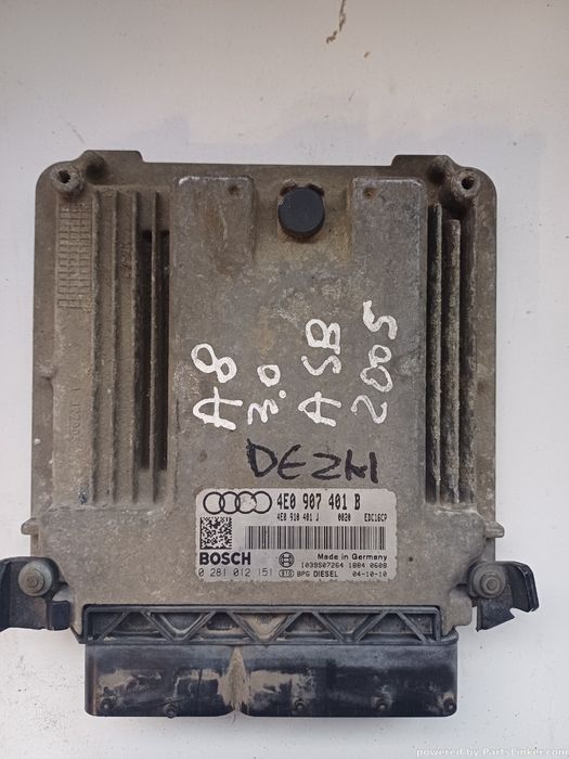 Calculator Ecu Audi A8 Ii (4E2, 4E8) [ 2002 - 2010 ] Tdi Quattro (Asb)