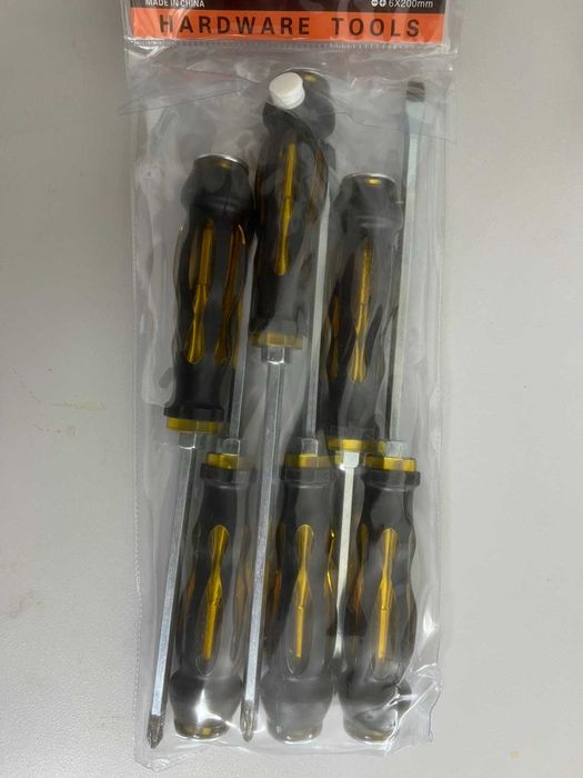 Комплект ударни отвертки  6 броя