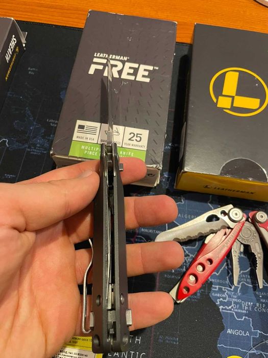 Leatherman Wave, K4, Skeletool RX