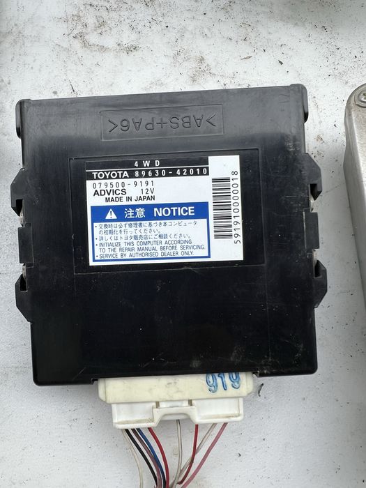 Toyota RAV 4 (XA30) Unitate/modul comandă servodirecție 8965042040 Toyota RAV 4 (XA30) Kit  pornire cu ECU motor și set