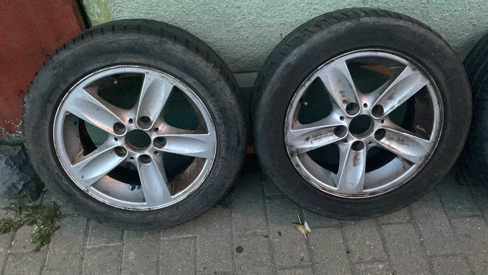 jante alu bmw e 90 91 46 etc 5x120 anv vara 205 55 16