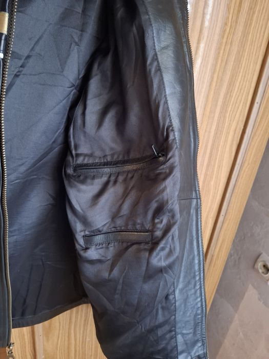 Кожаная куртка натуральный