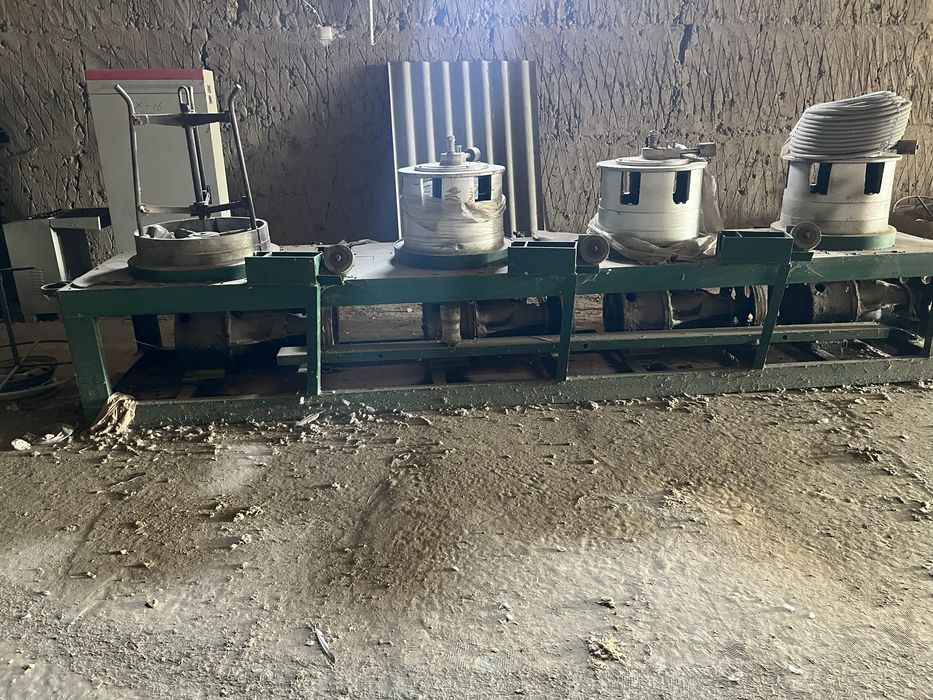 Симга ишлов берадиган ва мих ишлаб чикариган ускуналар